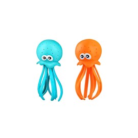 0XBIT Octopus Water Bombs, 2 Pieces Water Toy, Reusable Water Bombs, Water Animals with Water Bomb Effect, Pool Toy, Suitable for Swimming Pools, Swimming Pools, Bathtubs