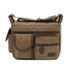FANDARE Canvas Crossbody Bag Messenger Bag Satchel Shoulder Bag Working