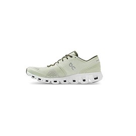 ON Running Mens Cloud X Aloe/White, 12 US