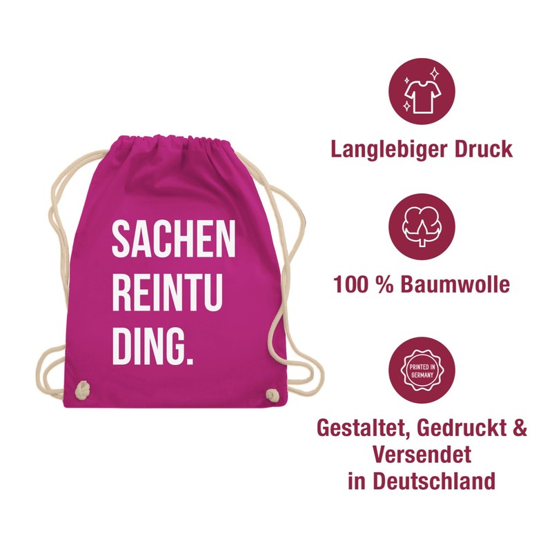 Festival “Sachen Reintu Ding” Gym Bag - Red -