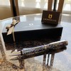 LACHIEVA LUX Premium Oil-Based Ballpoint Pen Natural Shell Abalone German-Made