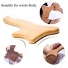 Hovom Wooden gua sha Tools Lymphatic Drainage Tool Anti Cellulite