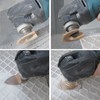 6pcs Universal Carbide Oscillating Saw Blades, HEMUNC Mixed Multitool Saw
