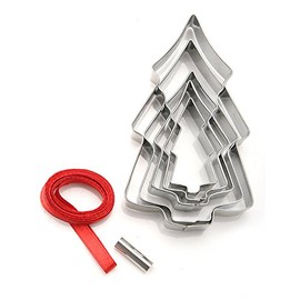 Eddingtons Christmas Tree Cookie Cutters, Tree Decoration kit