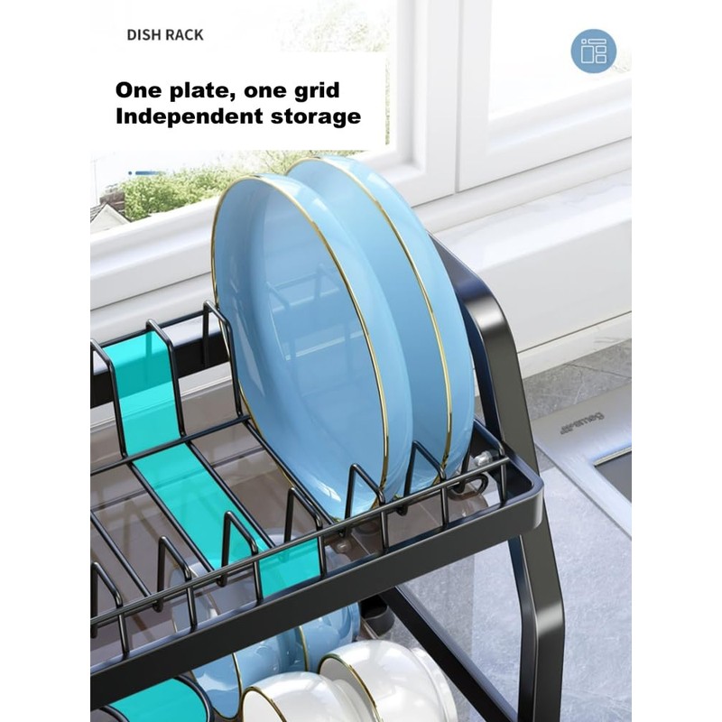 Generic LMingKun Over The Sink Dish Drying Rack,Dish Rack, Dish