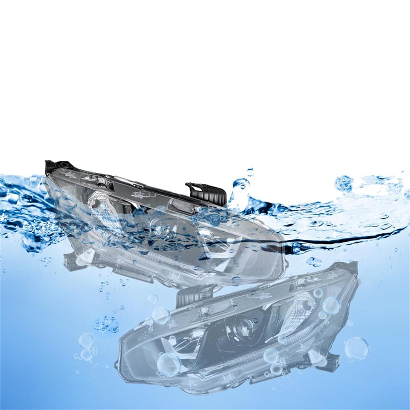 labwork Headlight Assembly Replacement for Honda Civic 2016-2021 Headlights Set