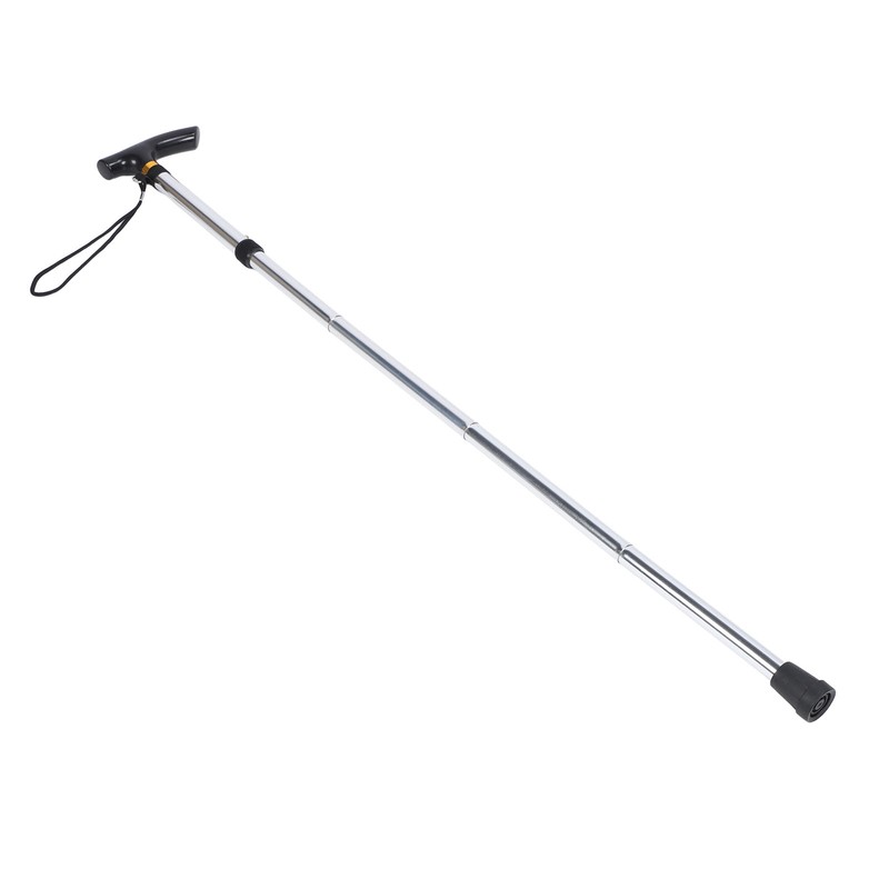 Telescopic Walking Stick Thicken Lightweight Aluminium Alloy Foldable Adjustable Hiking
