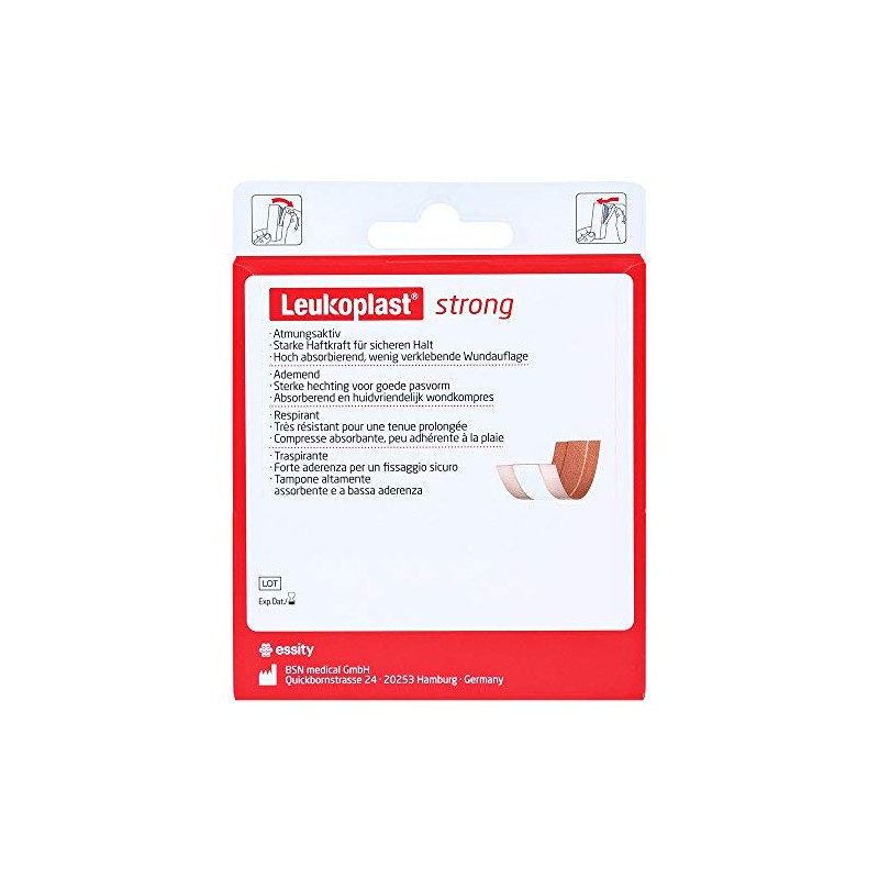 Leukoplast Strong Plaster 8 cm x 1 m