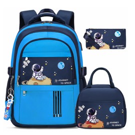 ACESAK Backpack for Boys - Boy Backpack Schoolbag for Boys Kids Teens Girls Elementary Middle School Bags, Waterproof Lightweight Kids Bookbag Backpacks Casual Daypack with Lunch Bag Set