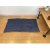 Cloth shop Long Seat Cushion Cover, Plain, Washable, Approx. 23.2