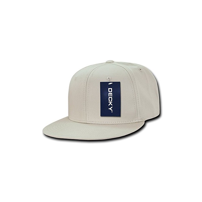 DECKY Mens Snapback Baseball-caps, Stone