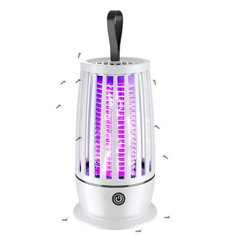 Rechargeable UV Light Mosquito Killer Lamp Bug Zapper Night Light