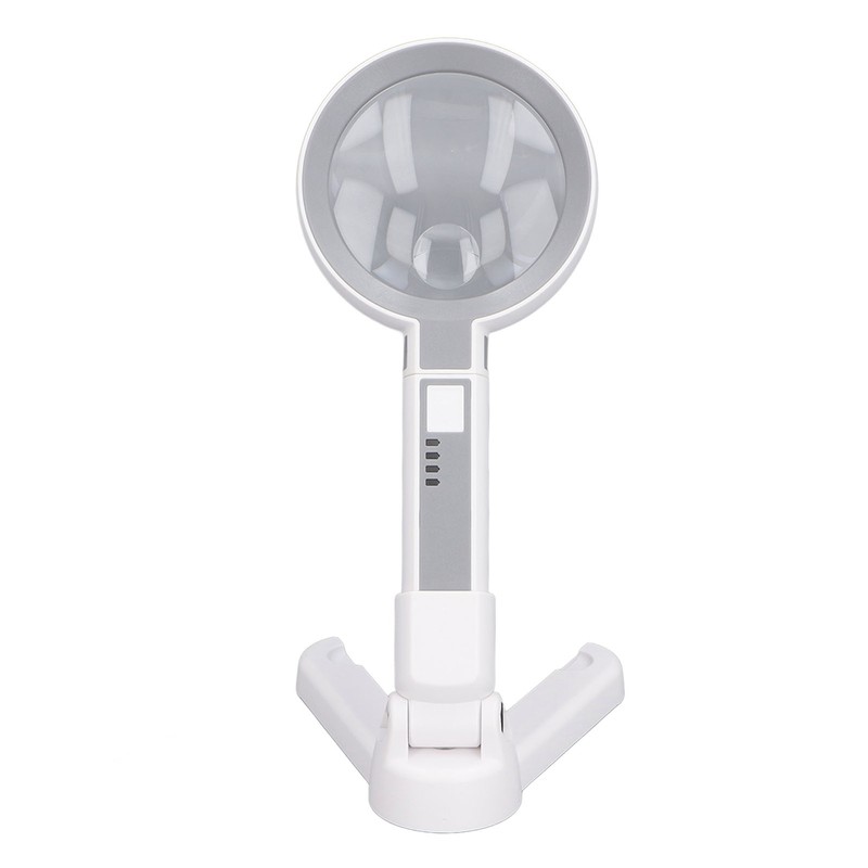 Magnifying Glass 5X 11X 18 LED Rechargeable 3 Brightness Levels