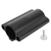 Tent Fixed Pole Base, Camping Tent Rod Holder Portable Aluminum