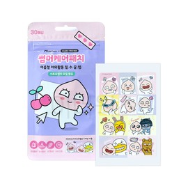 Kakao Friends Summer Care Patch (Apeach) 30pcs x 3 / 카카오프렌즈 썸머케어패치 (어피치) 30pcs x 3개