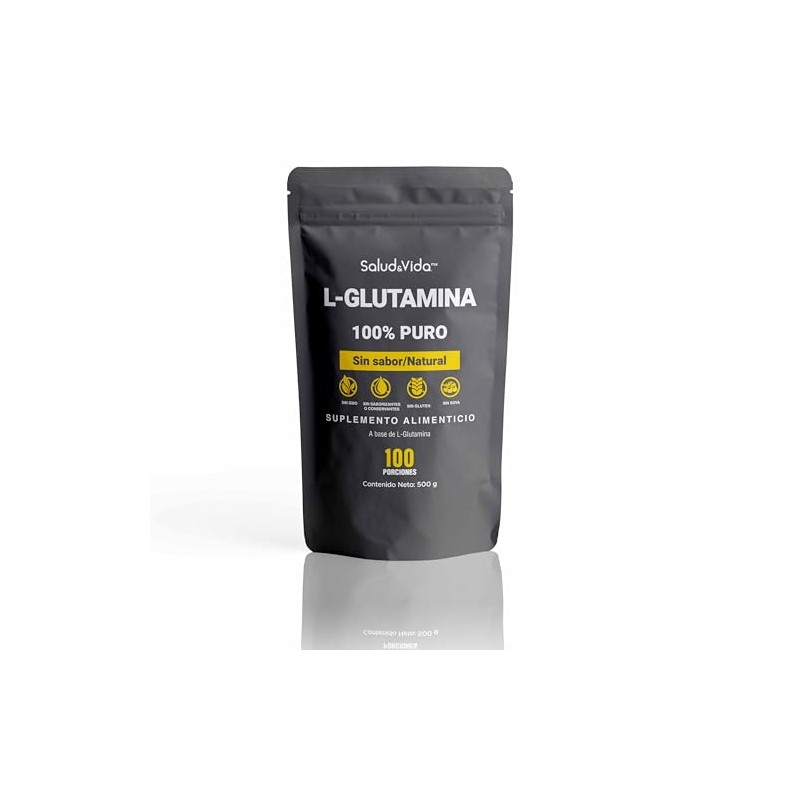 L-Glutamina en Polvo - 500 Gramos - S&V