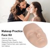 Makeup Practice Face Kit 3D Realistic Full Face Practice Broad