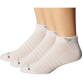 Drymax Hyper Thin™ Running v4 Mini Crew 3-Pair Pack White LG (US Men's Shoe 8.5-10.5, Women's Shoe 10-12)