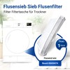 VIOKS Filtertasche Flusensieb Ersatz für Bosch Siemеns 650474 00650474 Sieb