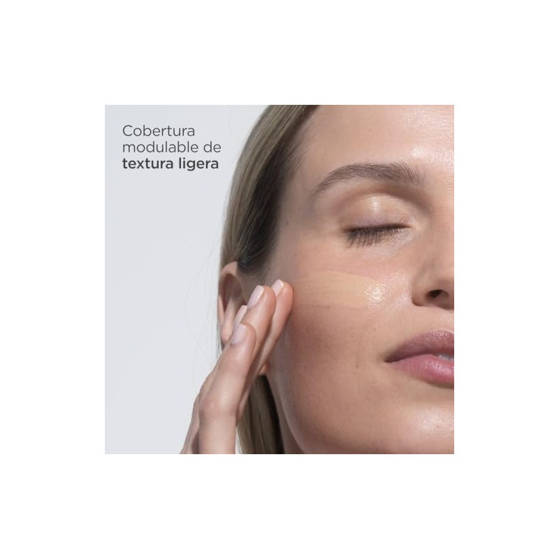 ISDIN Coverage SPF 50 1.0 Pearl, Base De Maquillaje Con