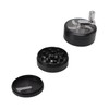4 Layers Hand Crank Spices Grinder Zinc Alloy 60mm Manual