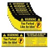 Funny Parking Cards, Parking Violation Note Cards | with Multi
