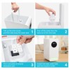 Livatro 10-Pack Humidifier Replacement Filters, Mineral Absorption Pads, Exclusively for