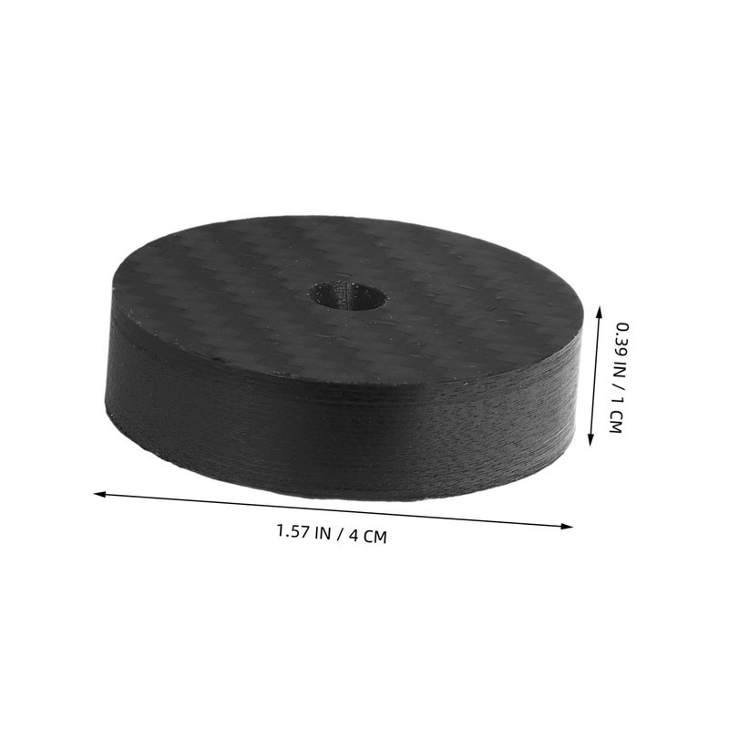 MERRYHAPY Carbon Fiber Speaker Isolation Feet Pads Vibration Pad for