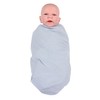 TupTam Baby Unisex Swaddling Blanket, Striped - 120 x 120