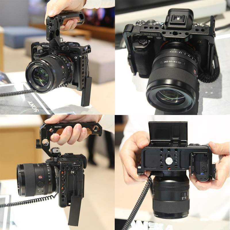 NICEYRIG Camera Cage for Sony Alpha 1(A1) / A 9