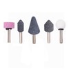 CRAFTSMAN 5-Piece Grinding Stones, 1/4-Inch Shank, 25,000 RPM, for Angle