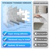 STICKGOO 1-Sheet Subway Tiles Self Adhesive Kitchen Splashbacks, Peel and