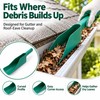 Gutter Cleaning Scoop for Debris Removal – Flex-Fit Garden Tool