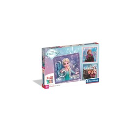 CLEMENTONI - 3 x 48 pieces - La Reine des Neiges