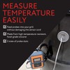 IMPRESA 2 Pack Thermometer and Probe Grommet for Grills -