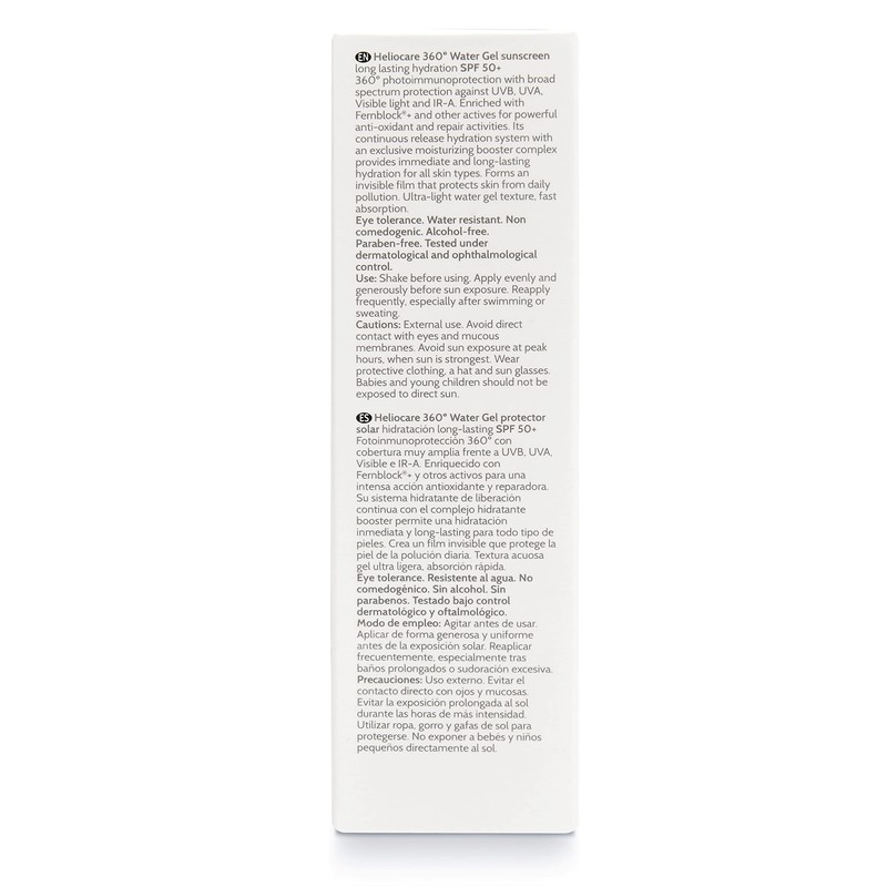 Heliocare 360º Spf50+ Water Gel 50 ml