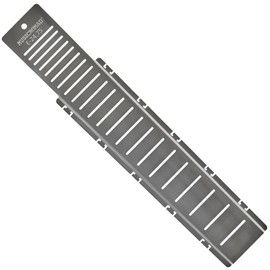 MusicNomad MusicNomad Fret Shield? - Total Fretboard Protector Guard Tool for Fret Polishing on 24.75" Guitar Fret Scales - not recommended for Gibson (MN804)