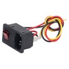 4Pcs 3D Printer Connector Fuse Power Switch with Indicator 3Pin