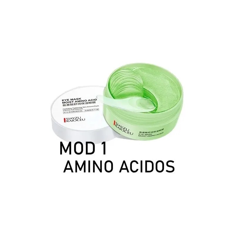 Parches Hydrogel Contorno Ojos Amino Acidos Antiarrugas 1p F