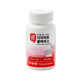 Today's Good Diet Coleus (30 days), 1 piece, 60 tablets / 오늘좋은 다이어트 콜레우스 (30일), 1개, 60정