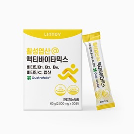 Renov Delicious Vitamin B Nutrient Activitamix Children and Youth Multivitamin 30 packets (1 month supply) / 리노브 맛있는 비타민B 영양제 액티바이타믹스 어린이 청소년 멀티비타민 30포(1개월분)