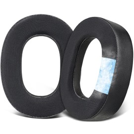 SOULWIT Cooling Gel Earpads Replacement for Jabra Evolve2 85 UC/Evolve 2 85 MS Wireless Headset (Do Not fit Elite 85H), Ear Pads Cushions with Ice Silk Fabric, Noise Isolation Foam - Black