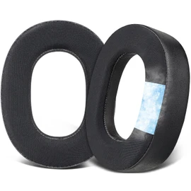 SOULWIT Cooling Gel Earpads Replacement for Jabra Evolve2 85 UC/Evolve 2 85 MS Wireless Headset (Do Not fit Elite 85H), Ear Pads Cushions with Ice Silk Fabric, Noise Isolation Foam - Black
