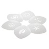 aerolatte CA2TIN Cappuccino Art Stencils, Set of 6 - Transparent