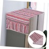 Gatuida Decorative Refrigerator Cover Red Triangle Design Dustproof Cloth for