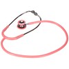GIMA Pediatric Dual Head Stethoscope, Pink, Lightly Chrome Plated Pediatry