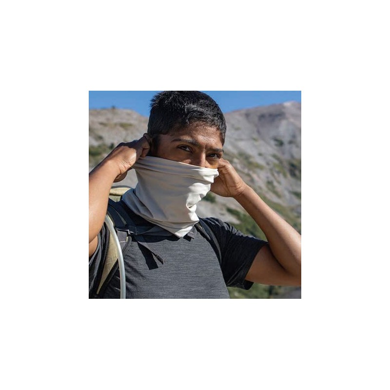 SUN DAY AFTERNOONS S1A67648 UV Shield Cool Gaiter - fossil