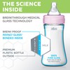 Chicco Duo 9oz. Hybrid Baby Bottle with Invinci-Glass Inside/Plastic Outside