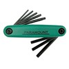 Paramount 30 Piece L-Wrench/Fold-Up Combo Hex Key Set: Inch, Metric,