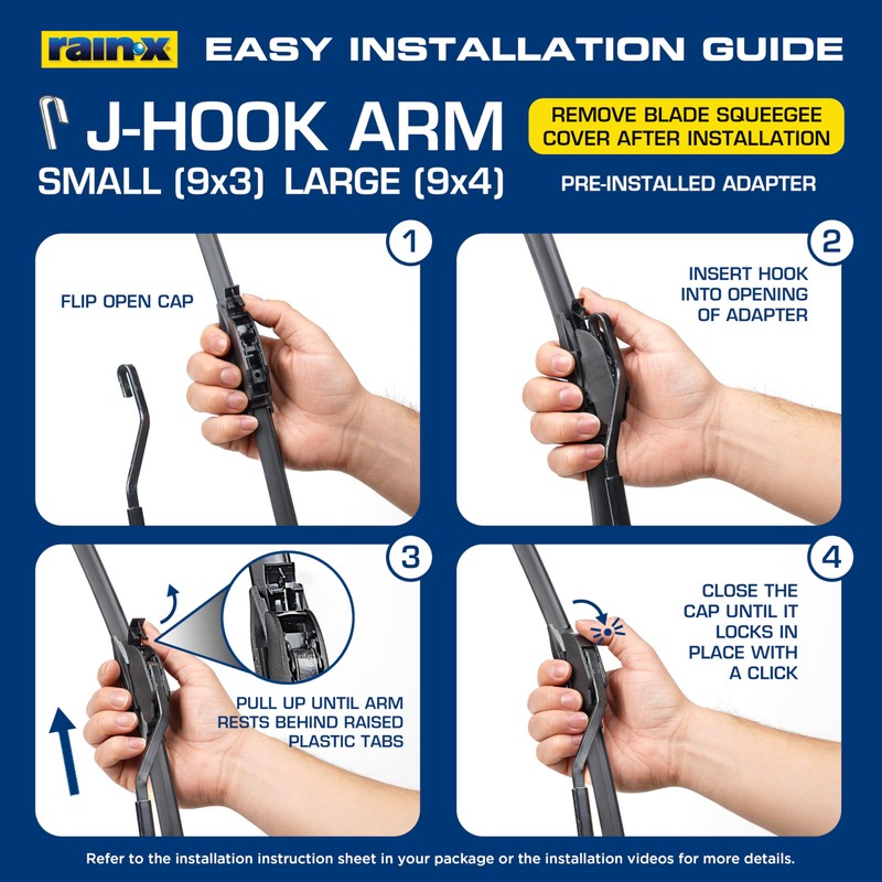 Rain-X Acoustix 14" Wiper Blades (Pack Of 1), Whisper Quiet